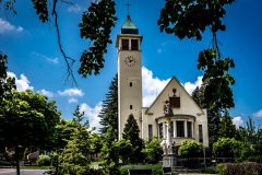 Pukanec - Evanjelický kostol na námestí